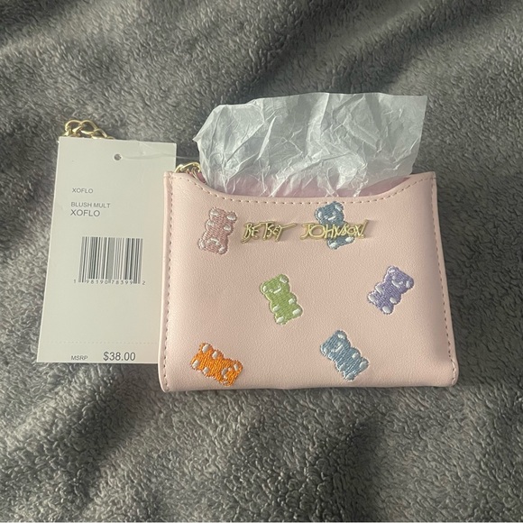 Betsey Johnson Handbags - Betsey Johnson Pink Bear Pouch